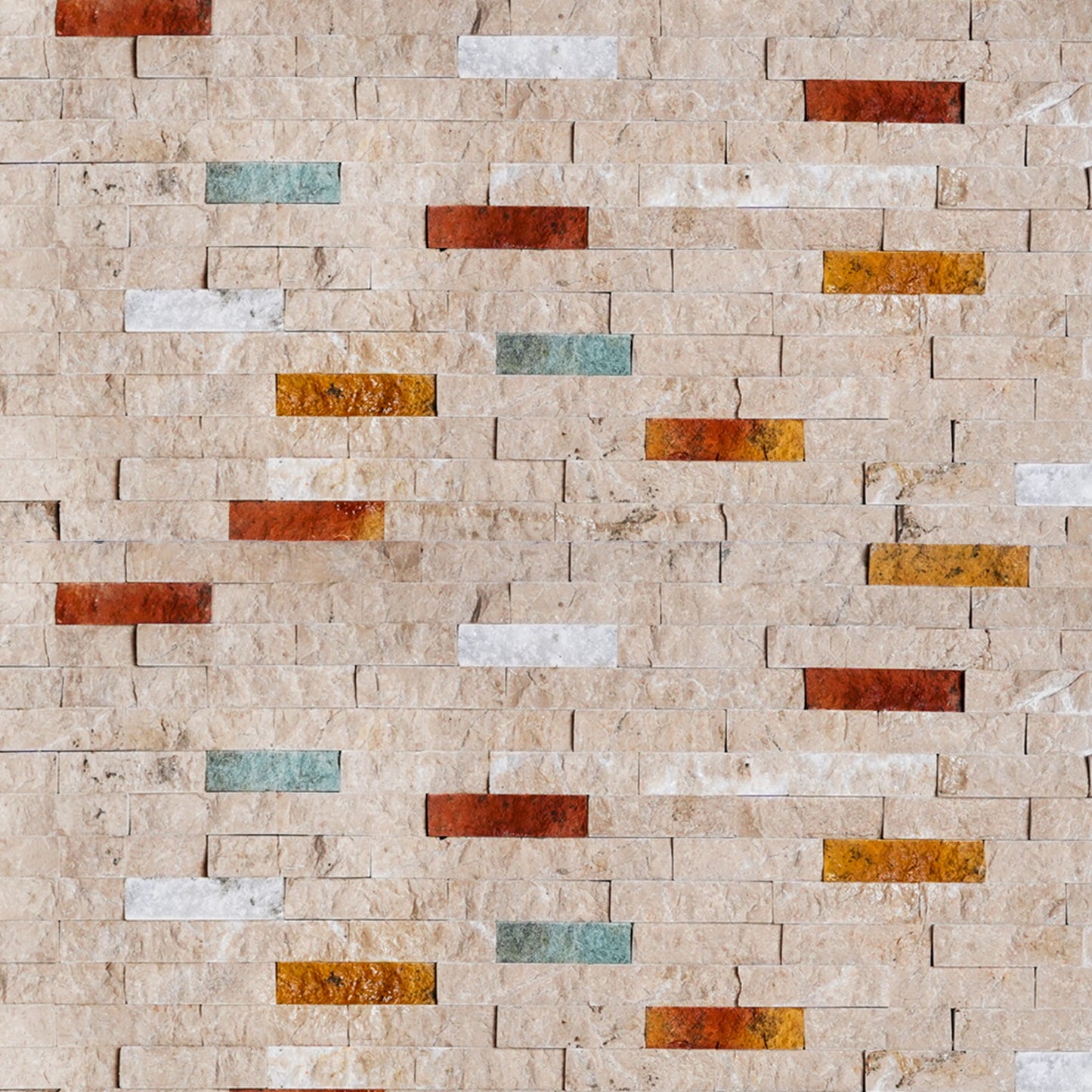 Parlino with multi colour chezel