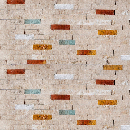 Parlino with multi colour chezel